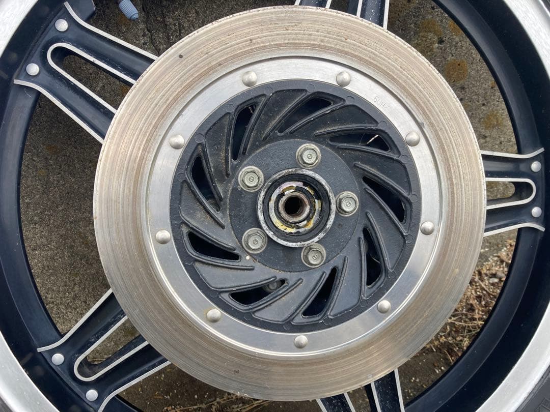 ホンダ CB750F-B 裏コムスターホイール前後セット