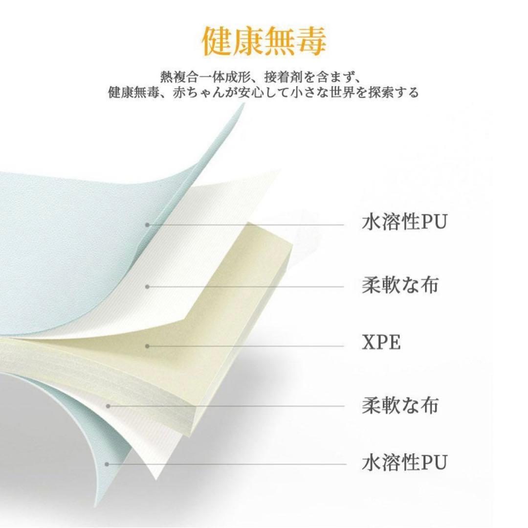 プレイマット ベビー 折りたたみ 赤ちゃん 170×170出産祝い 防音 厚手