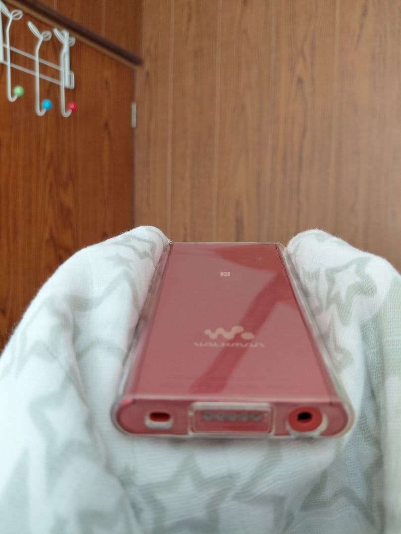 ウ*ュ様 sony walkman nw-a505　ピンク　レッド　本体　充電器