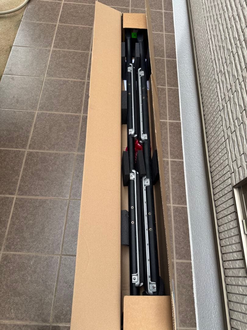 ディフェンダー110 サイドステップ ブラック/シルバー SUV用