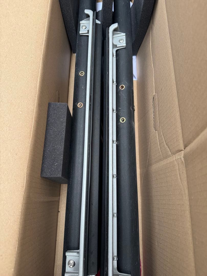 ディフェンダー110 サイドステップ ブラック/シルバー SUV用