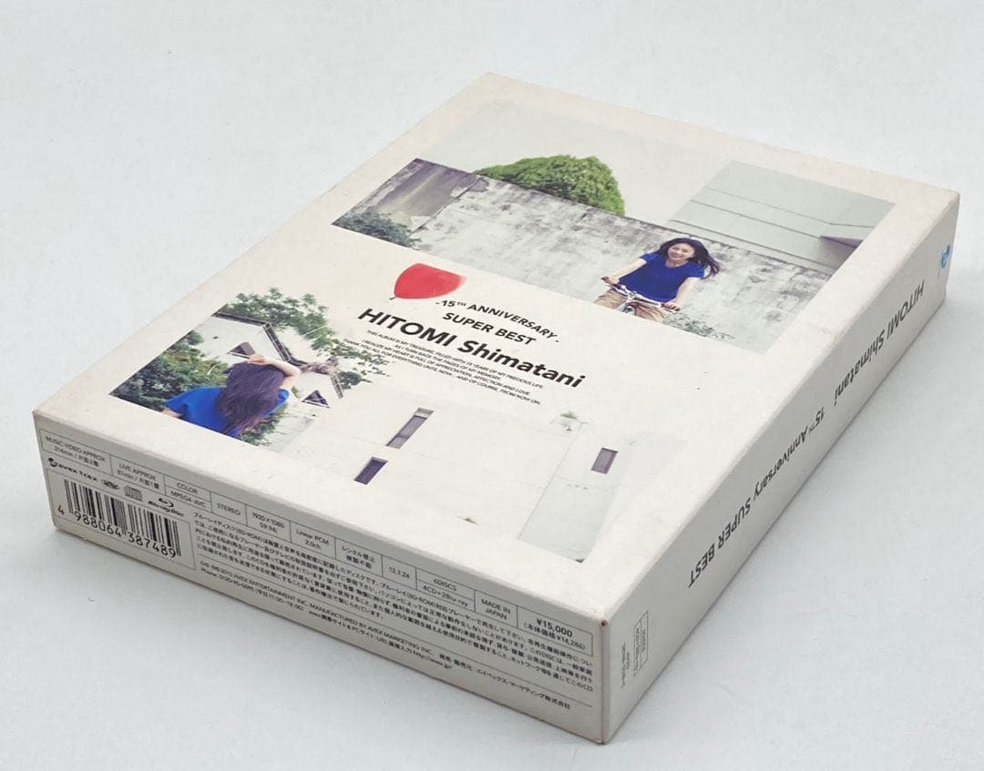 【Blu-ray・CD】島谷ひとみ 15th アニバーサリー アルバム