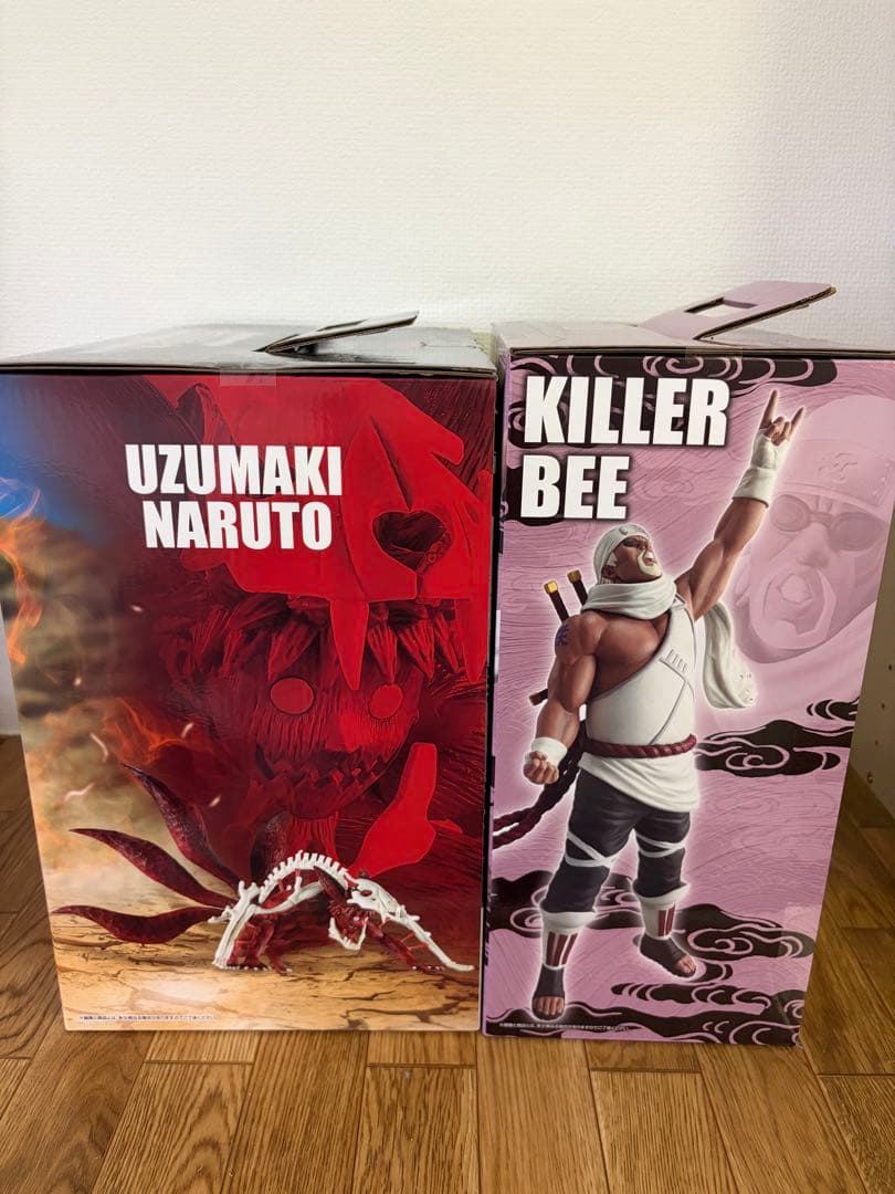 一番くじ NARUTO-ナルト- 疾風伝 D賞キラービーとラストワン賞セット