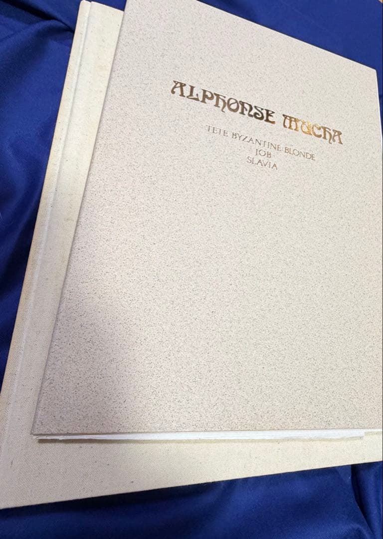 アルフォンス・ミュシャ 画集「Alphonse Mucha」額装版3葉付