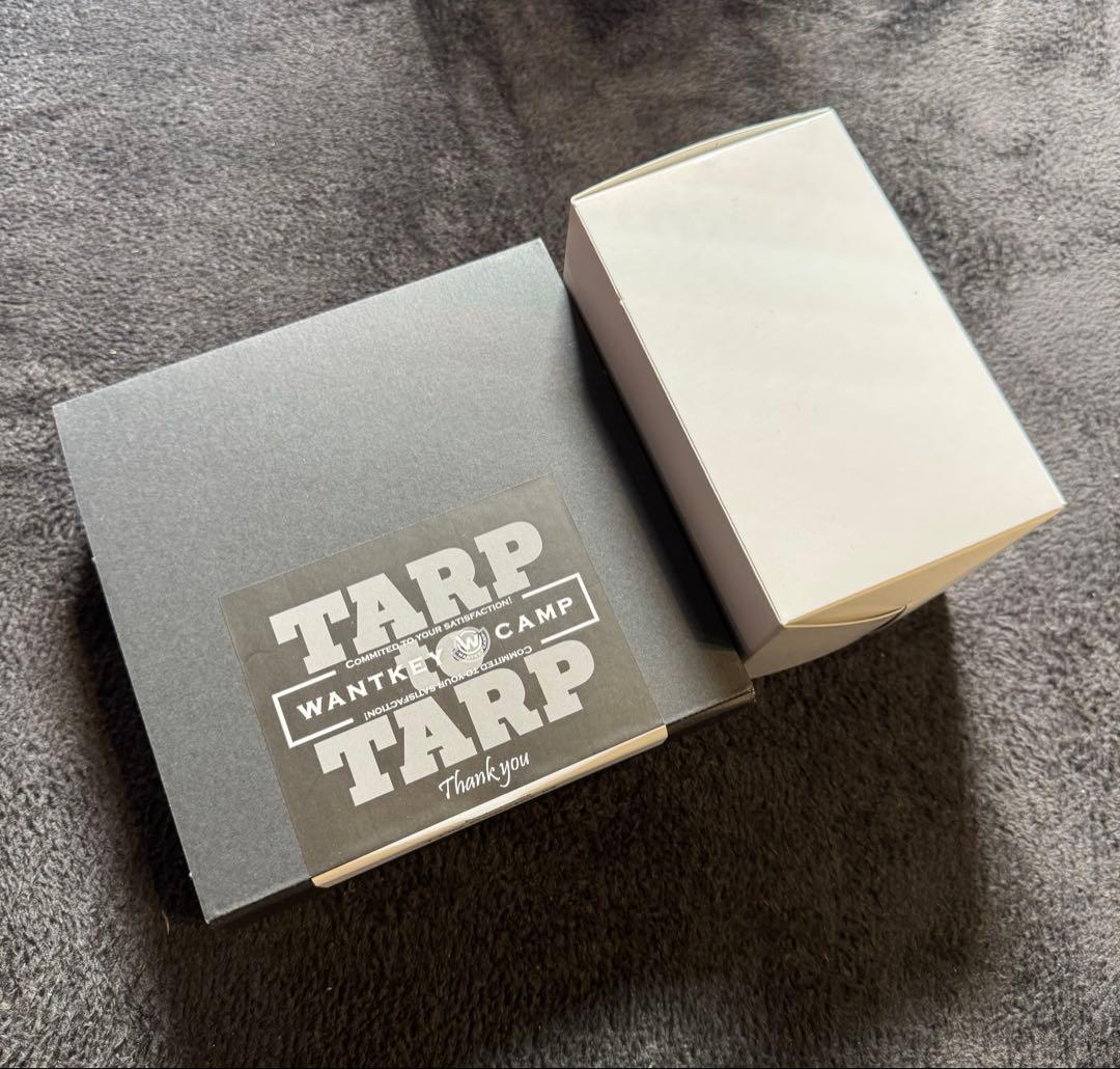 【TARPtoTARP×WANTKEYCAMP】グラス&コースターMセット販売