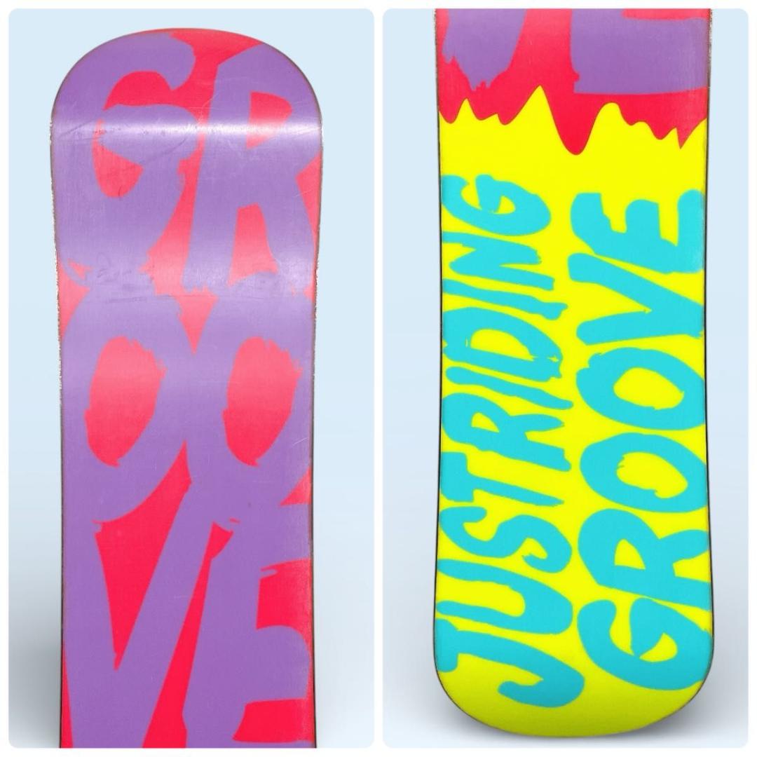 【3点セット】レディーススノーボード GROOVE ZOOM STICK 144