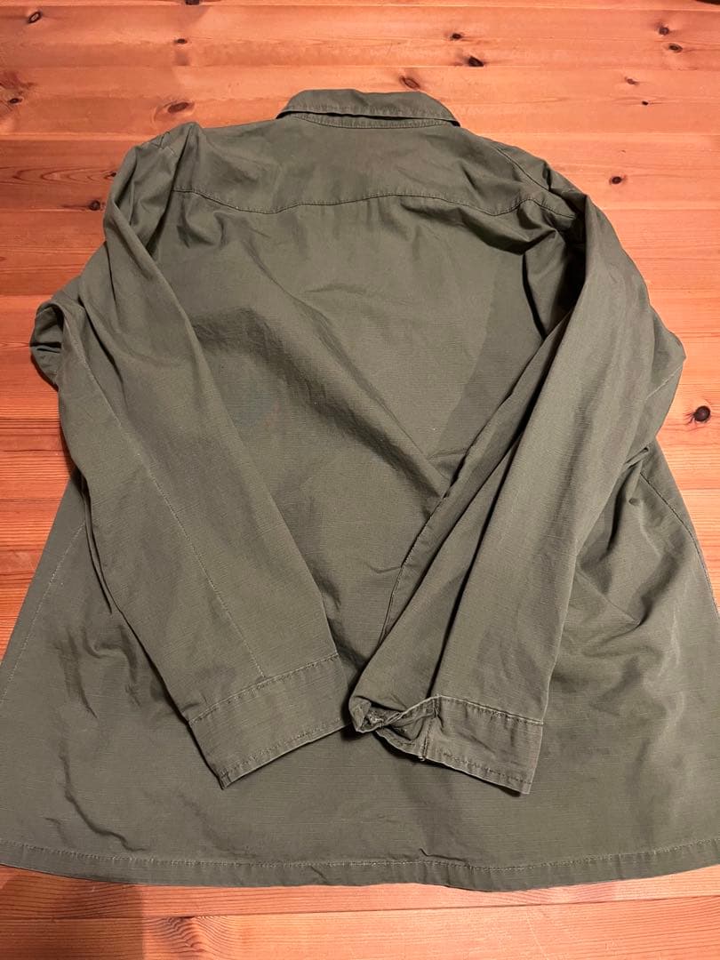 ジャングルファティーグジャケットlarge regular リップストップ60s