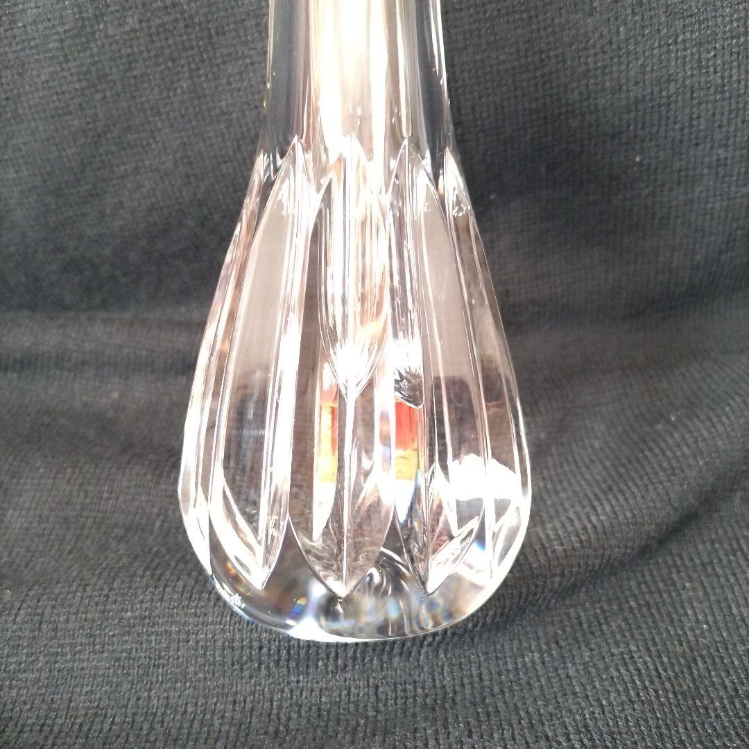 バカラ アニック フラワーベース ヴェース 一輪挿し クリスタル 18cm