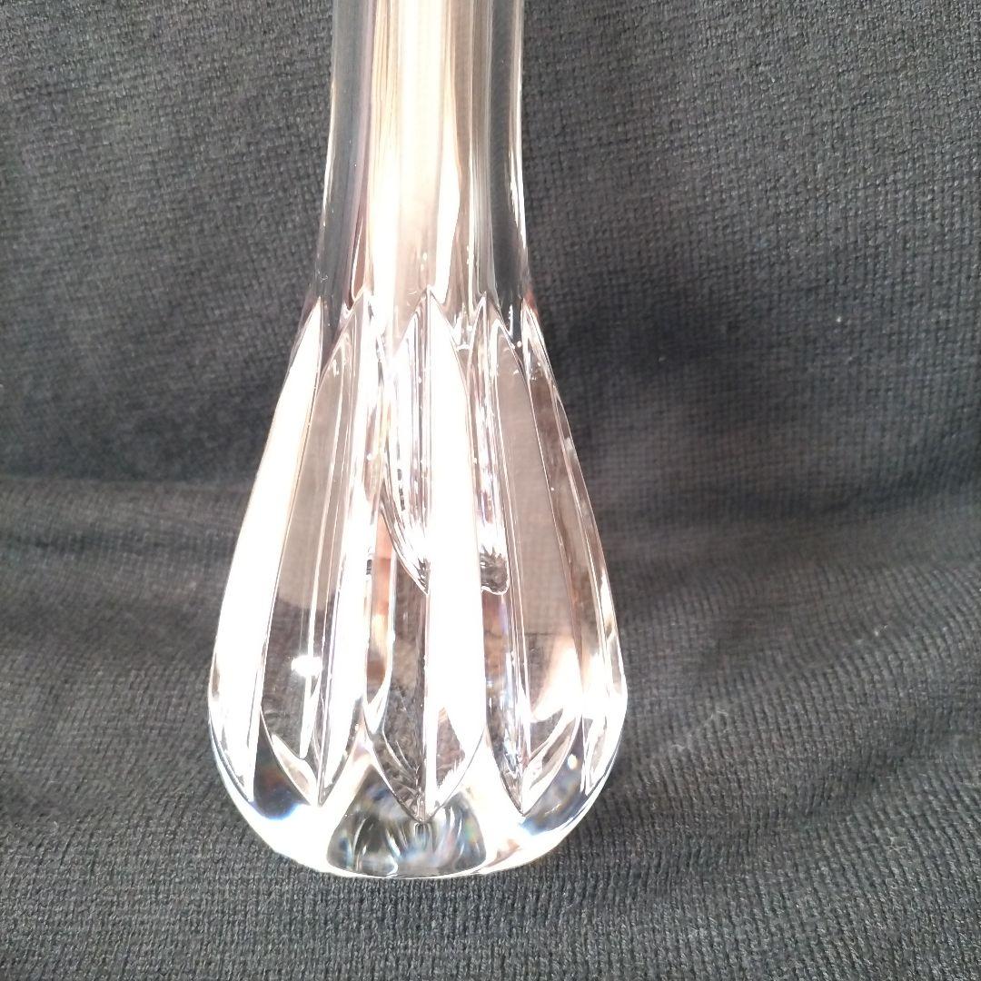 バカラ アニック フラワーベース ヴェース 一輪挿し クリスタル 18cm