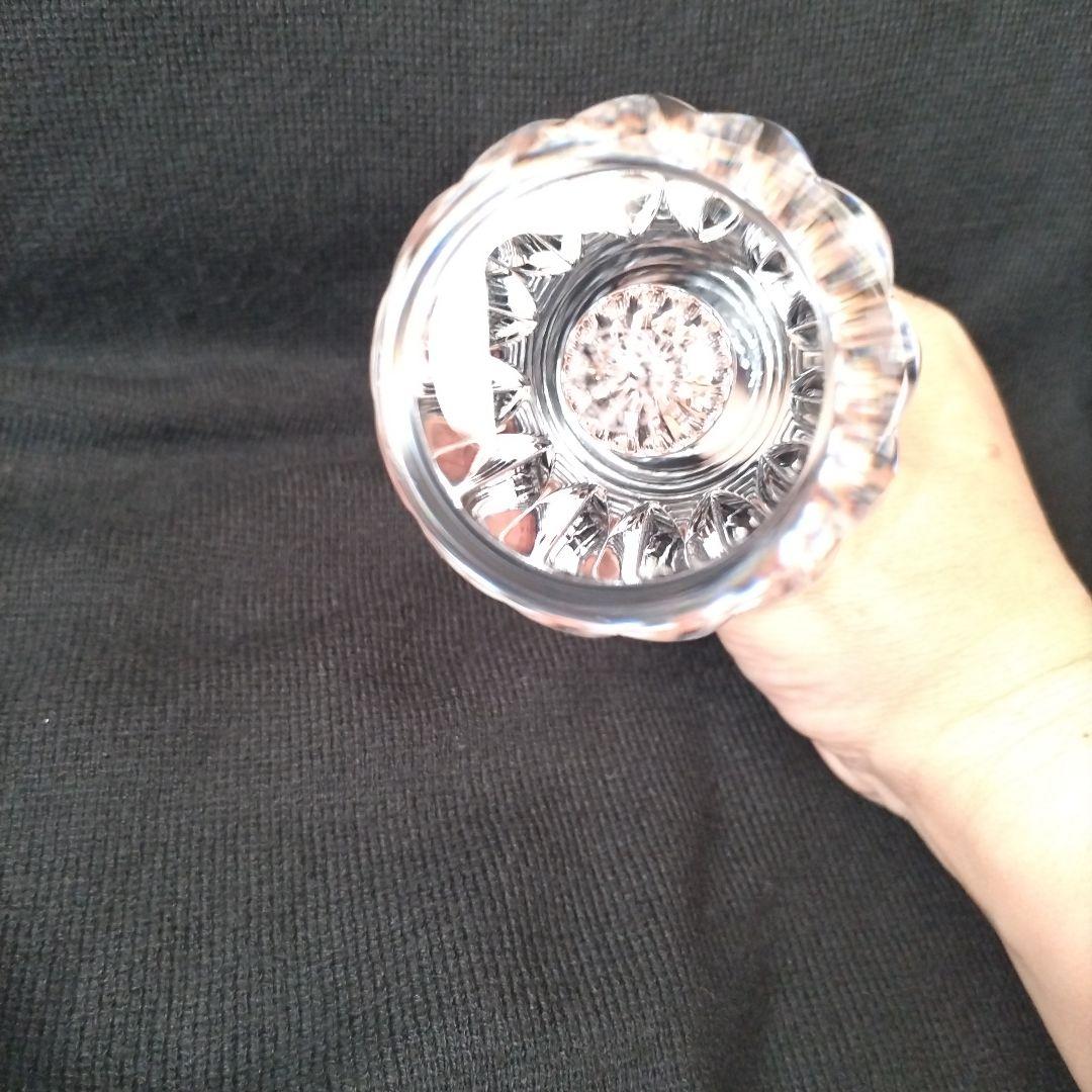 バカラ アニック フラワーベース ヴェース 一輪挿し クリスタル 18cm