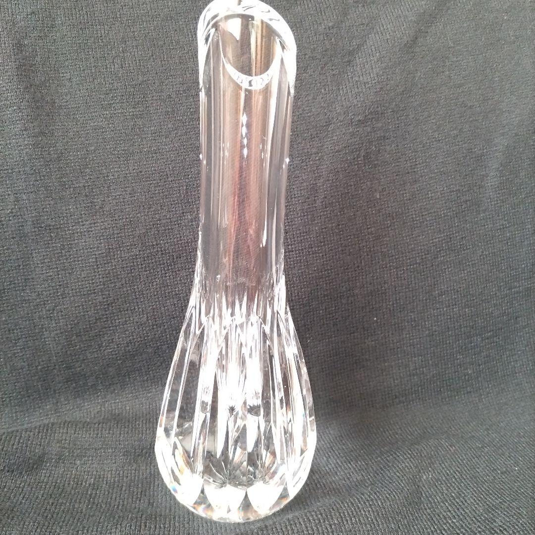 バカラ アニック フラワーベース ヴェース 一輪挿し クリスタル 18cm