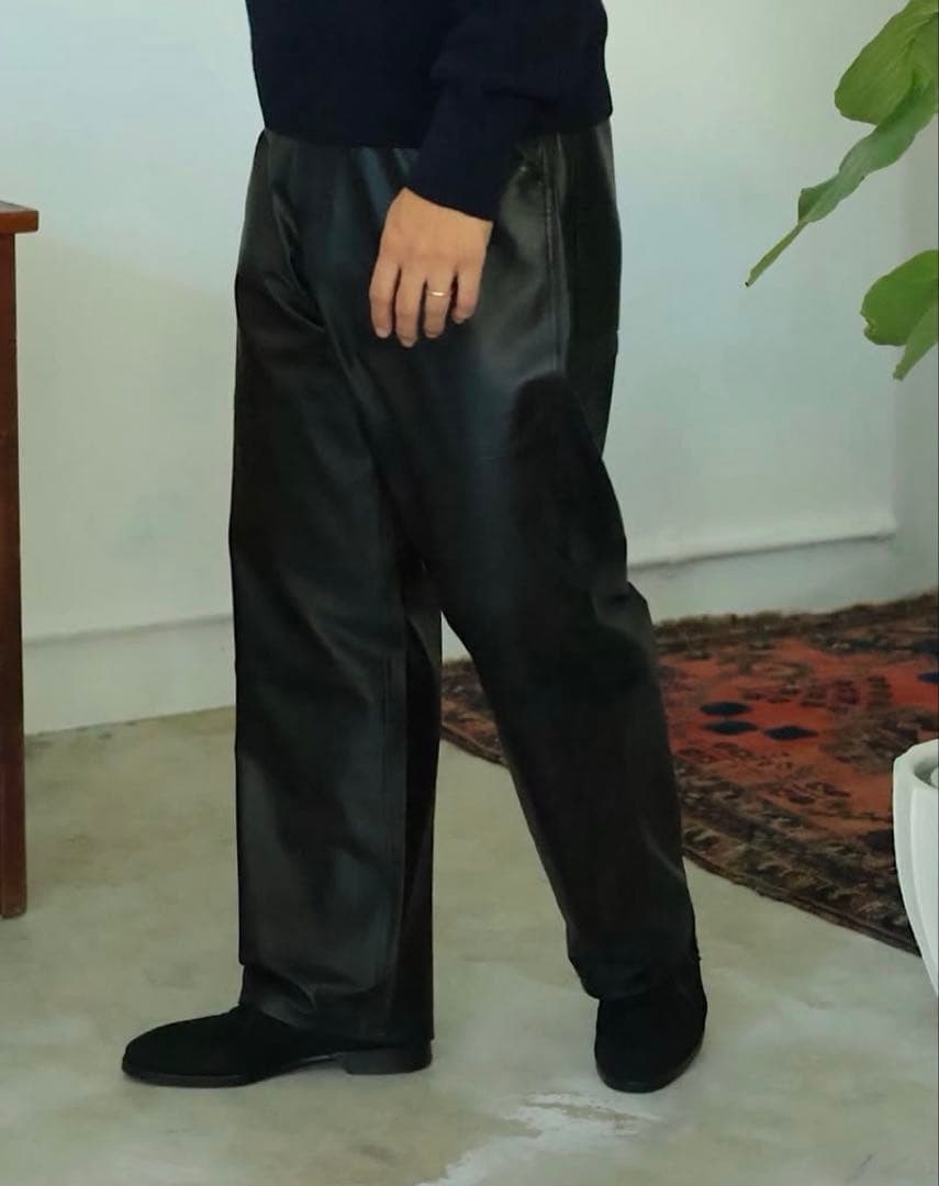 Cale (カル) Lambs Leather Pants size 4