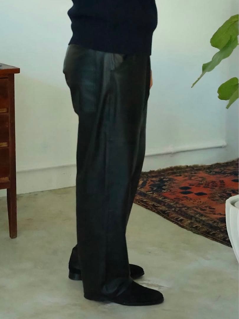 Cale (カル) Lambs Leather Pants size 4