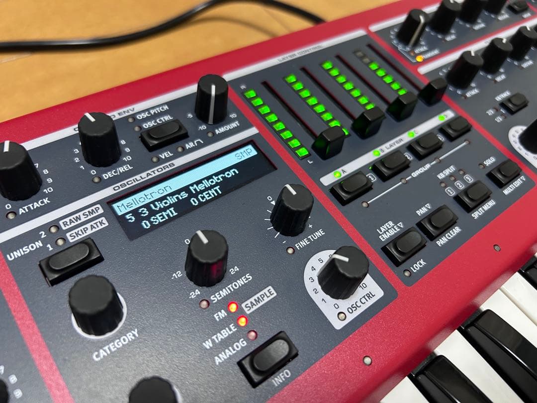 【最終値下げ】nord WAVE2 専用ソフトケース付き