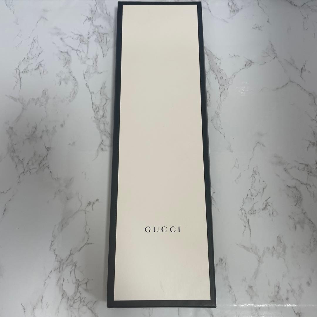 【美品】グッチ ネクタイ GG柄 蜂 ゴールド ブラウン 光沢 箱付き タグ付き