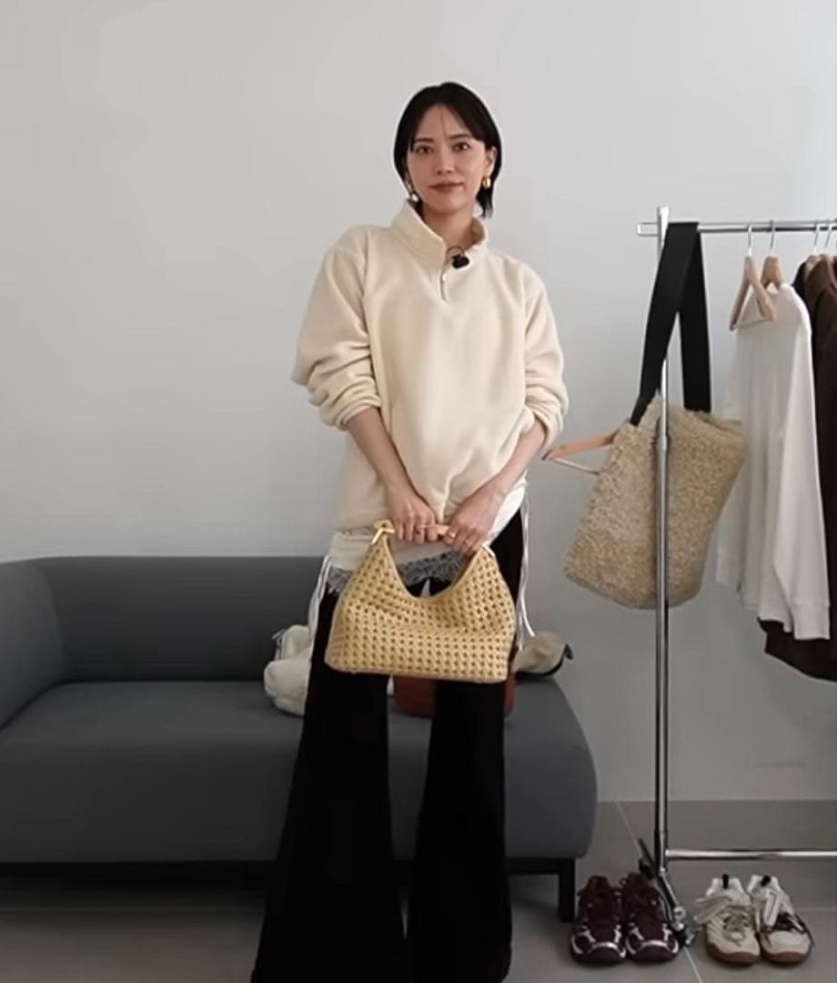 【新品未使用タグ付き】CONTE コンテ　ハーフジップ フリース トレーナー