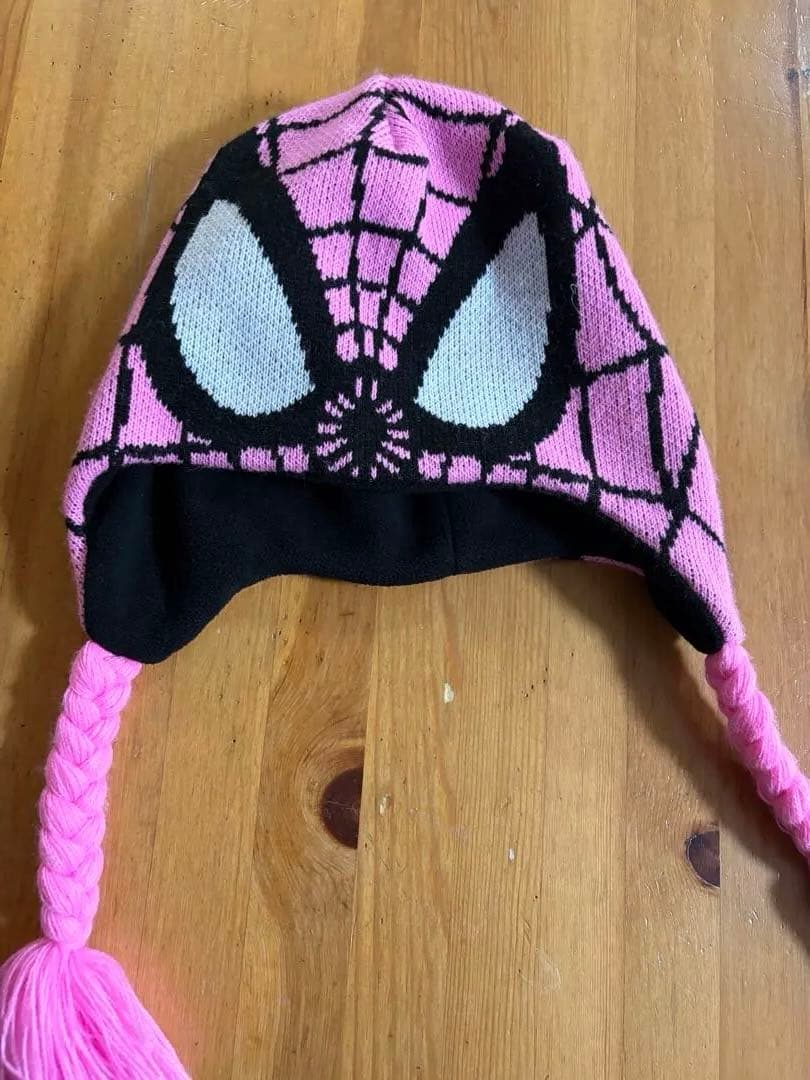 fti fuckthisindustryスパイダーマン ピンク ニット帽