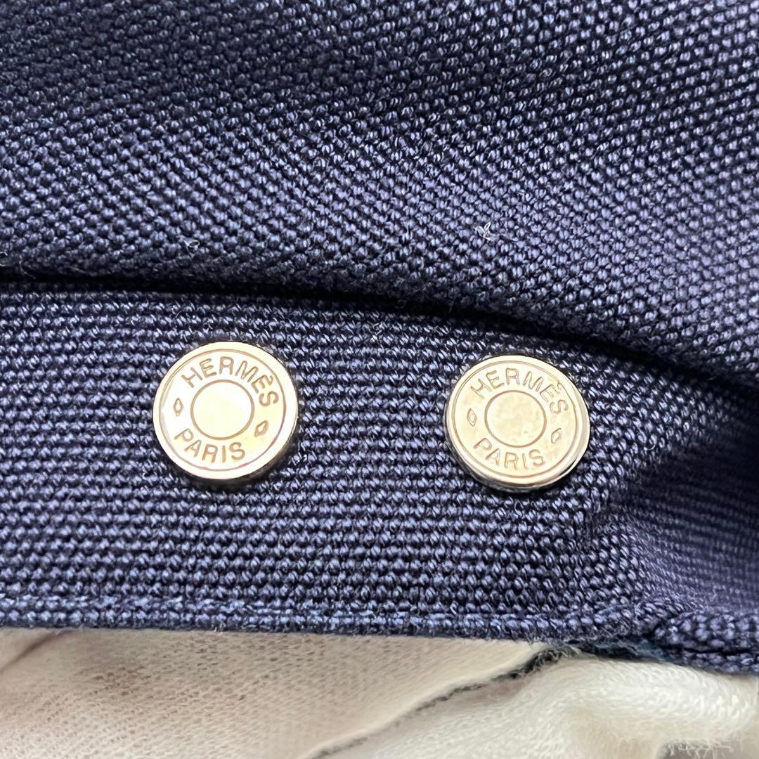 エルメス キャスケット セリエ 帽子 ネイビー HERMES