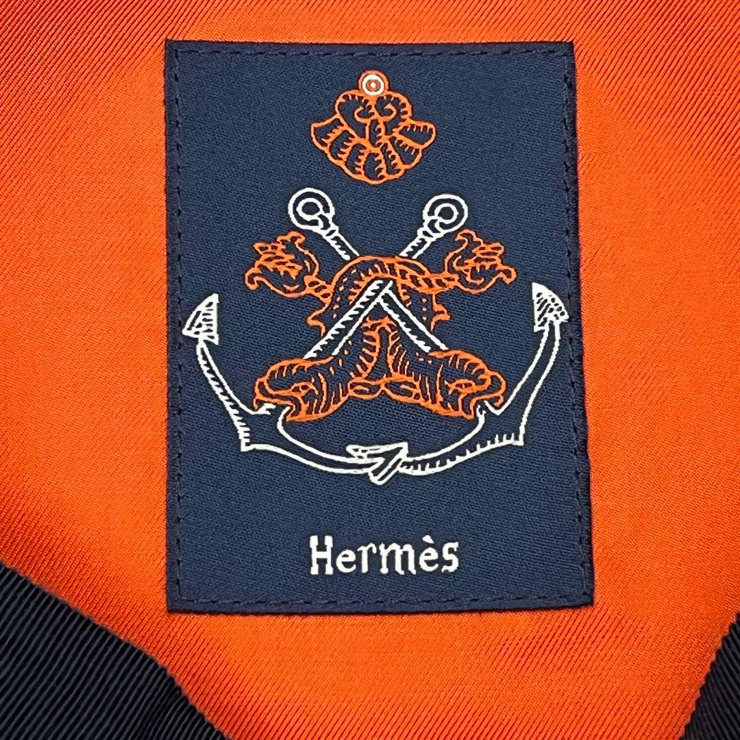 エルメス キャスケット セリエ 帽子 ネイビー HERMES