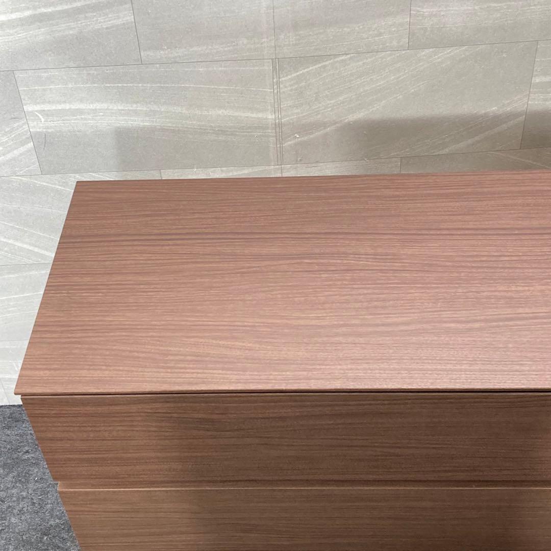 ニトリ ローチェスト クエス 120 幅120cm 4段 お買い得 d4870