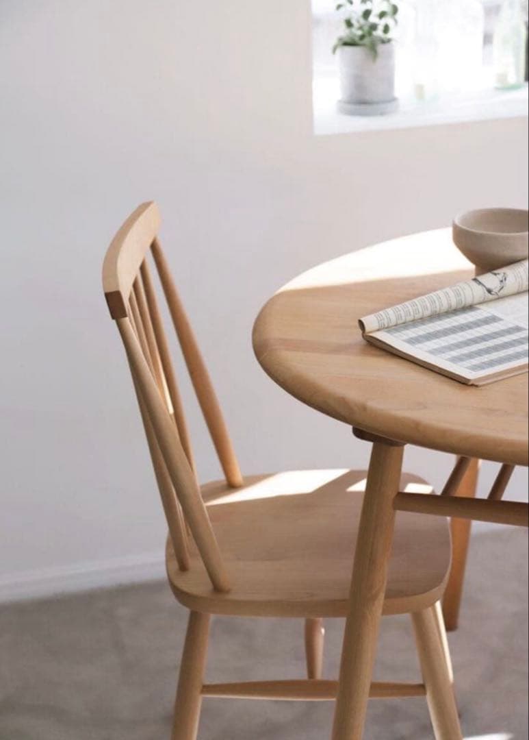 モモナチュラル MARE ST CHAIR NA ダイニングチェア