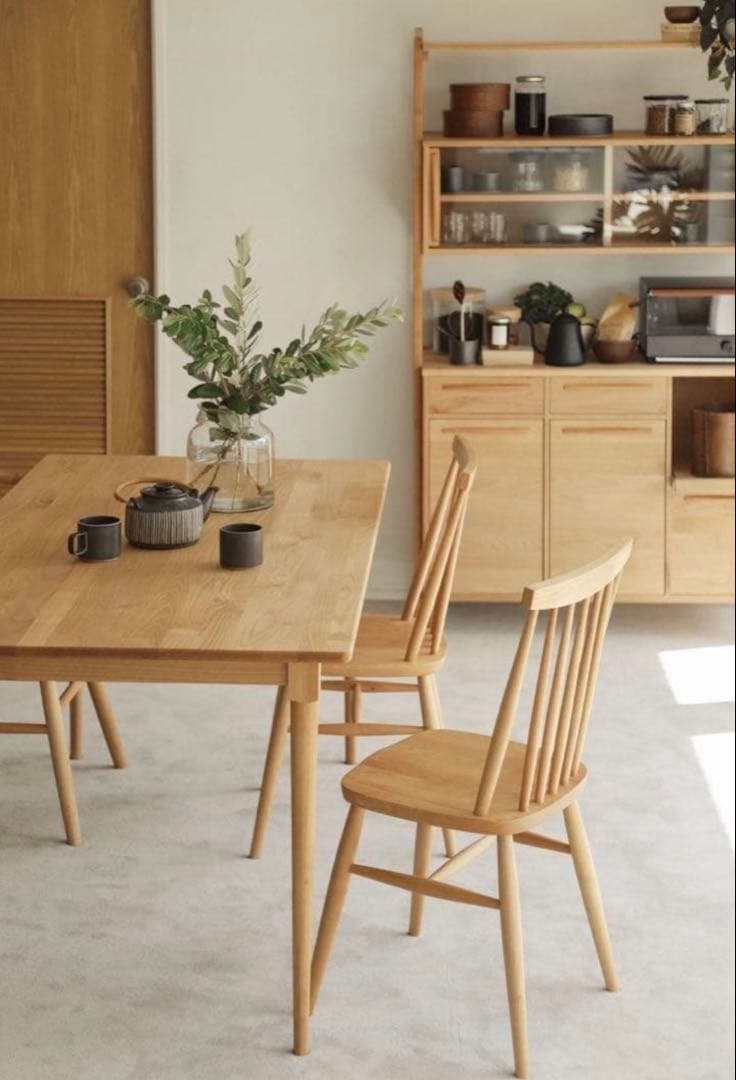 モモナチュラル MARE ST CHAIR NA ダイニングチェア