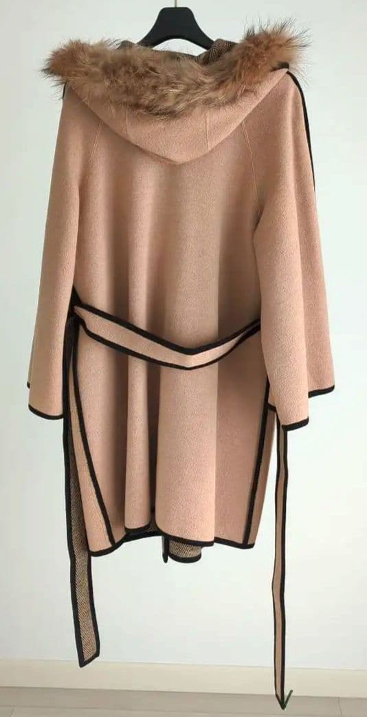 【値下げ中】ランバンオンブルー♡ファー付きコート