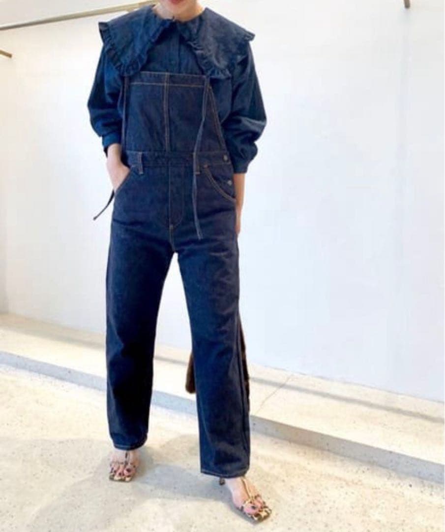 美品！！ Whim Gazette ウィムガゼット デニムサロペット