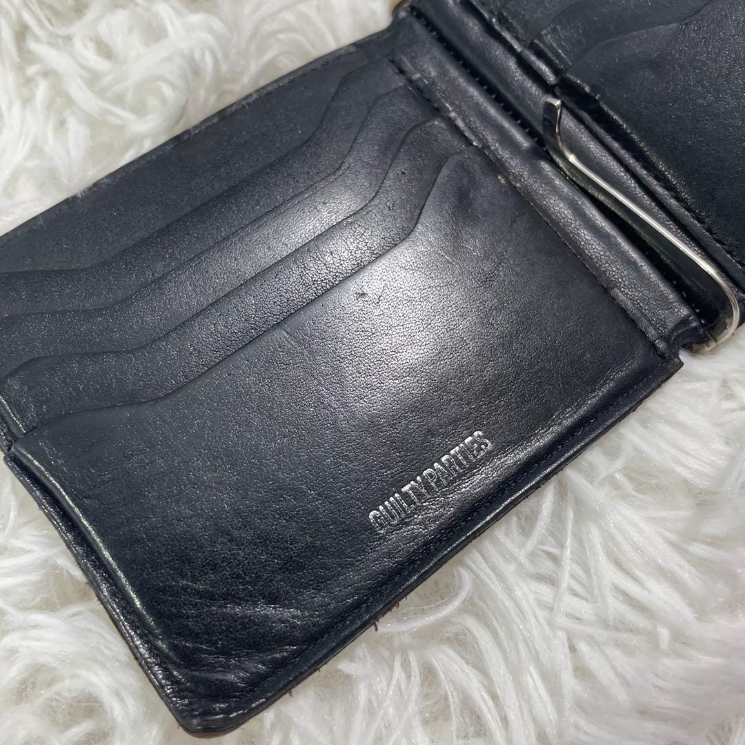 WACKO MARIA レザー マネークリップ 財布　パイソン