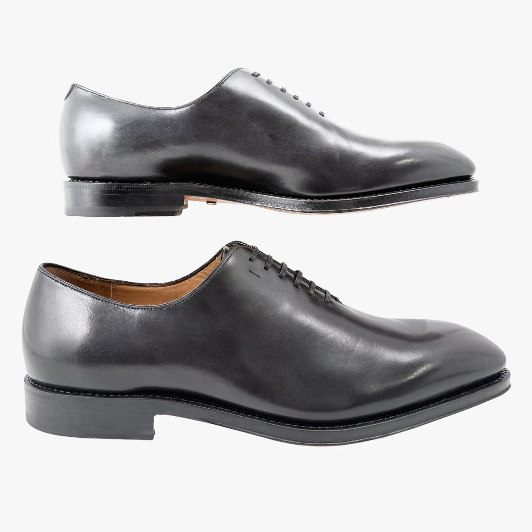 定価20万【極美品】フェラガモ トラメッザ　ホールカット 一枚革 革靴 28㎝