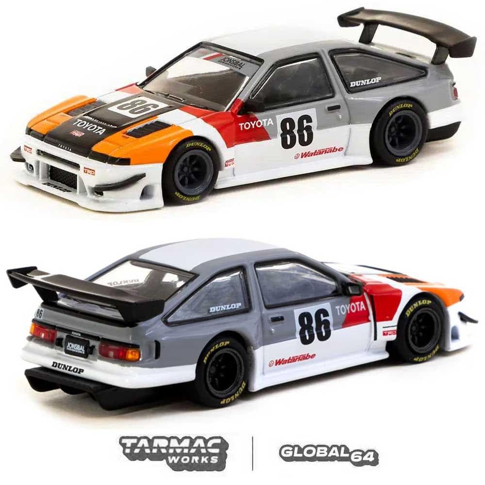 ★達兄★ 2台セットターマックワークス ハチロク AE86 TRD 新品