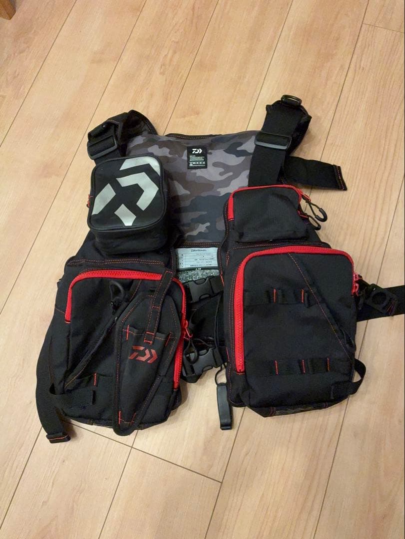 ダイワ　シーバス　ブルー　 ブルー　ライジャケ　 フリー / ライフジャケット