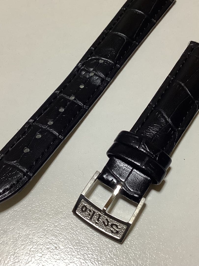 4)14132)グランドセイコー尾錠+18mmレザーベルト 未使用品