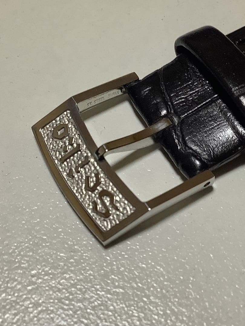 4)14132)グランドセイコー尾錠+18mmレザーベルト 未使用品