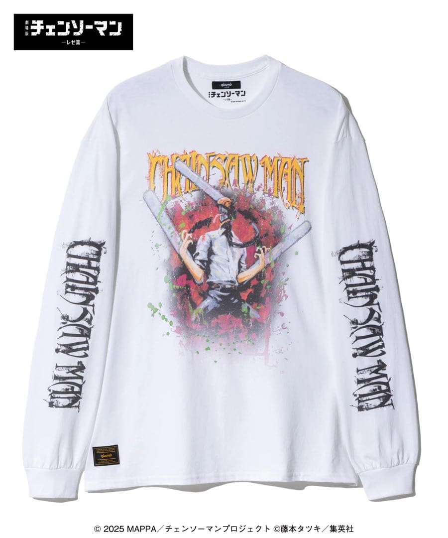 Chainsaw Man Cutsew チェンソーマン ロンT