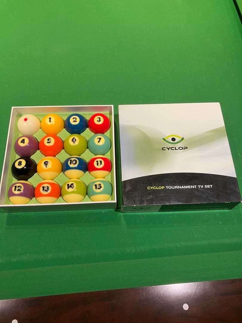 ビリヤード　サイクロップ　ボールセット
