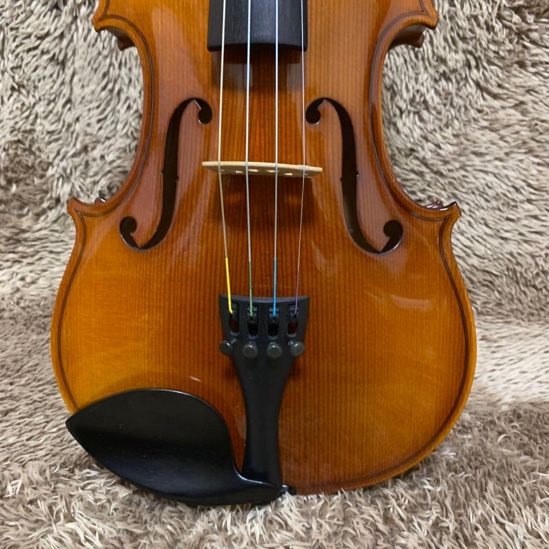 極美品 バイオリン ホレイシオ・ルカ V-100 (4/4)肩当 弓・ケース付属