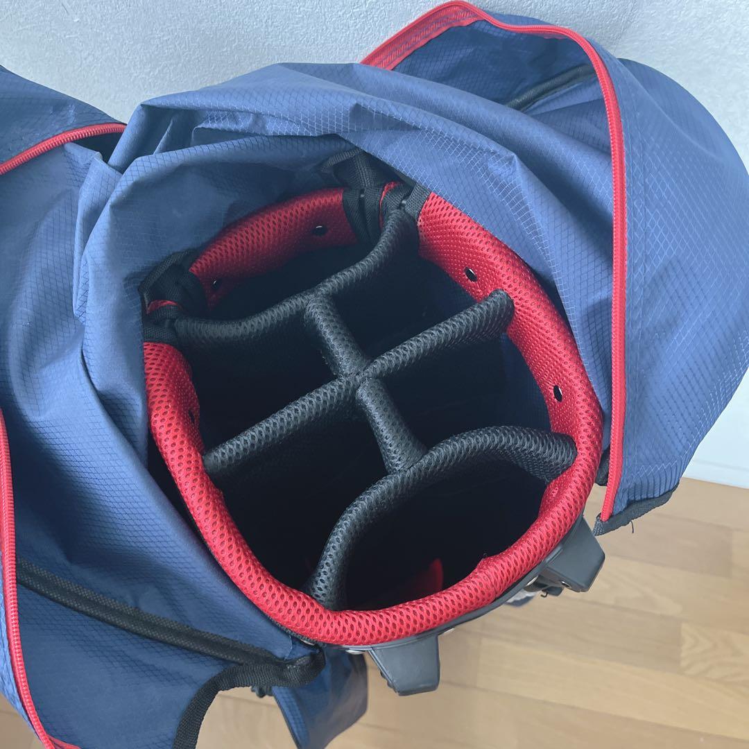 K104 美品 PYKES PEAK パイクスピーク スタンドキャディバッグ