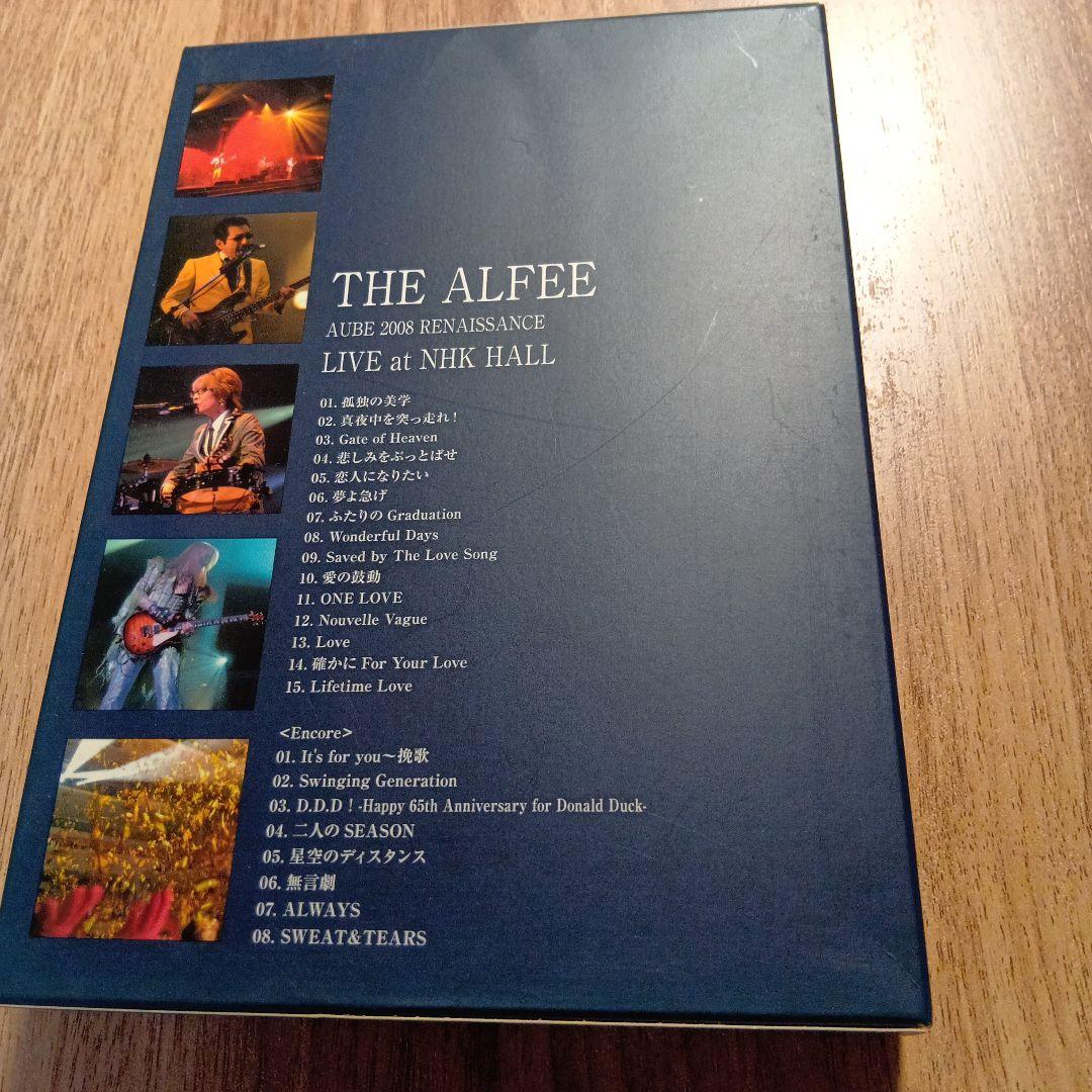 ミュージック THE ALFEE AUBE 2008 LIVE DVD