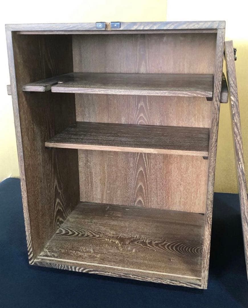 割引❗️《R》茶道具 桑 旅箪笥 お茶道具付 銘有入 260109き2