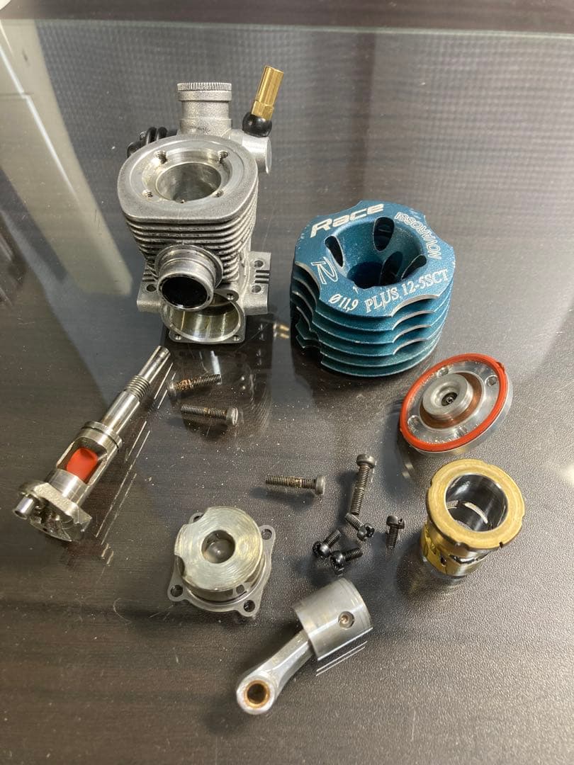 中古　ノバロッシ　12エンジン　京商RRR、R4、MTX、インフィニティなど