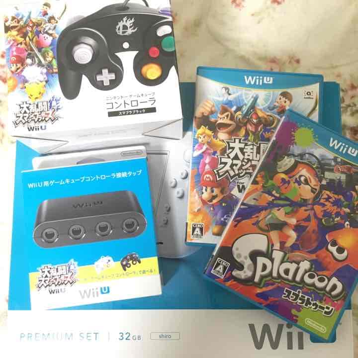 Wii U スプラトゥーン スマブラセット