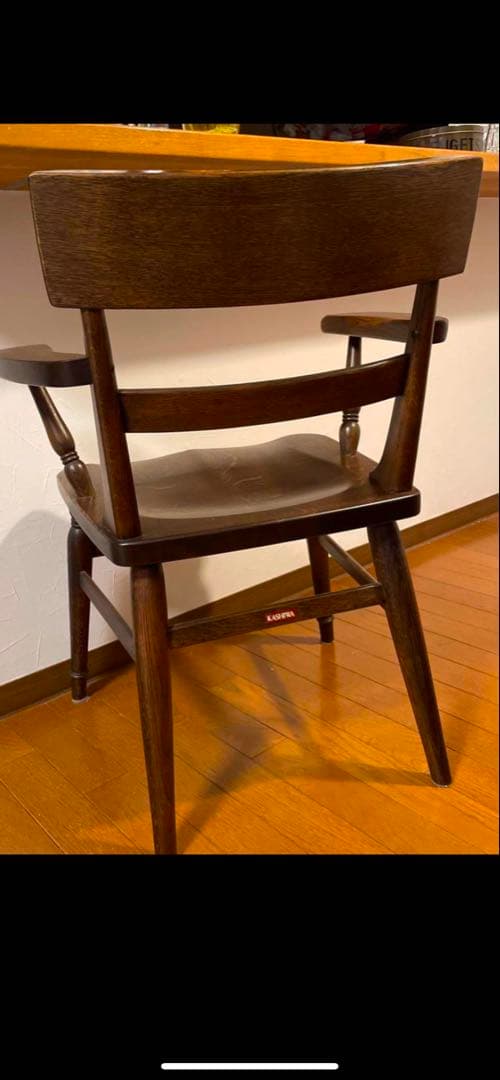 【送料無料】アームチェア　柏木工　ウィルダネスK133 アンティーク