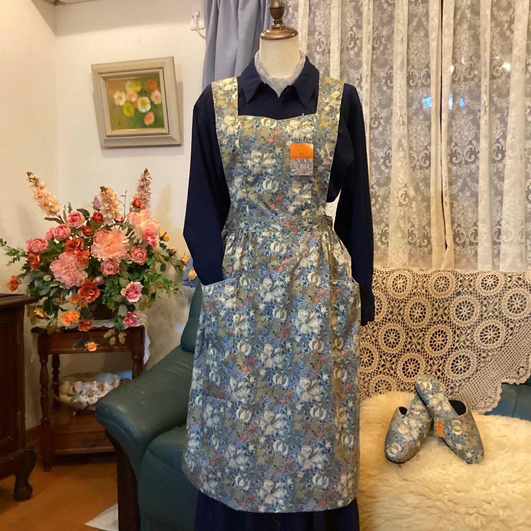 V&A william Morris Collection エプロン＆スリッパ