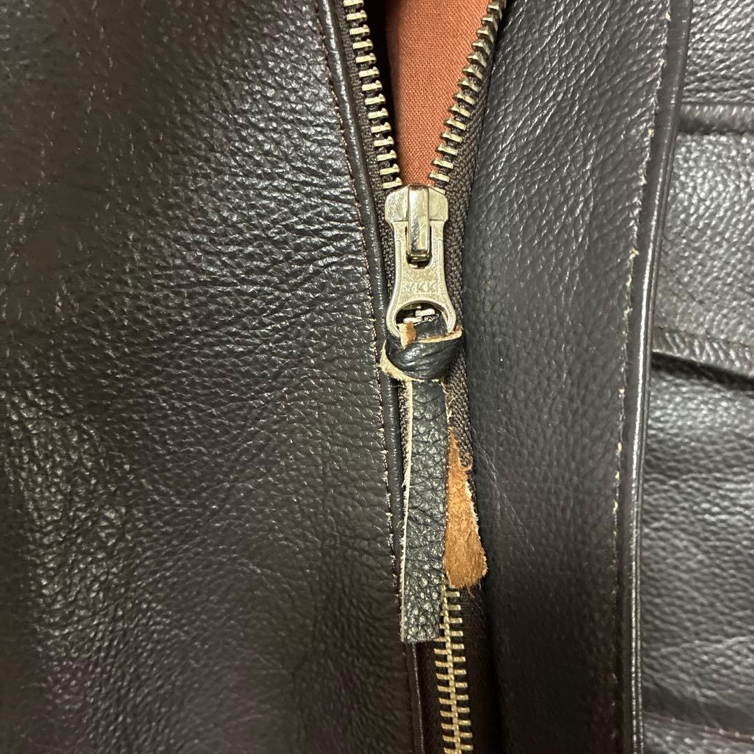 シービーズ　YMCLKY A2ジャケット　ホースハイド　シールブラウン　44