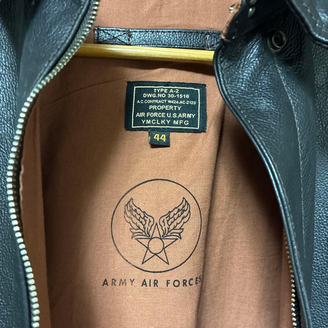 シービーズ　YMCLKY A2ジャケット　ホースハイド　シールブラウン　44