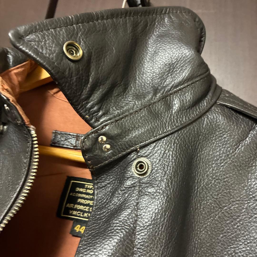 シービーズ　YMCLKY A2ジャケット　ホースハイド　シールブラウン　44