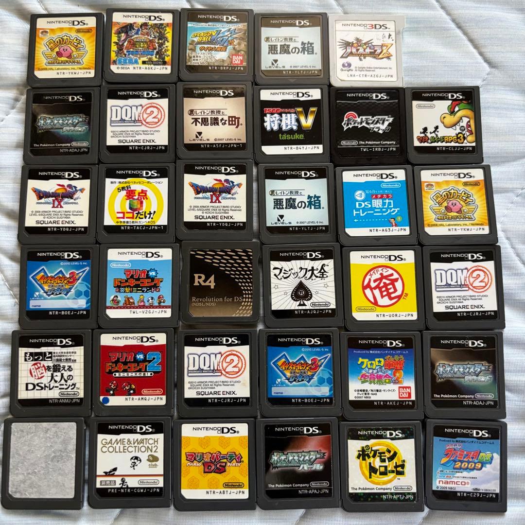 3DS DS ソフト 35本セット　まとめ売り