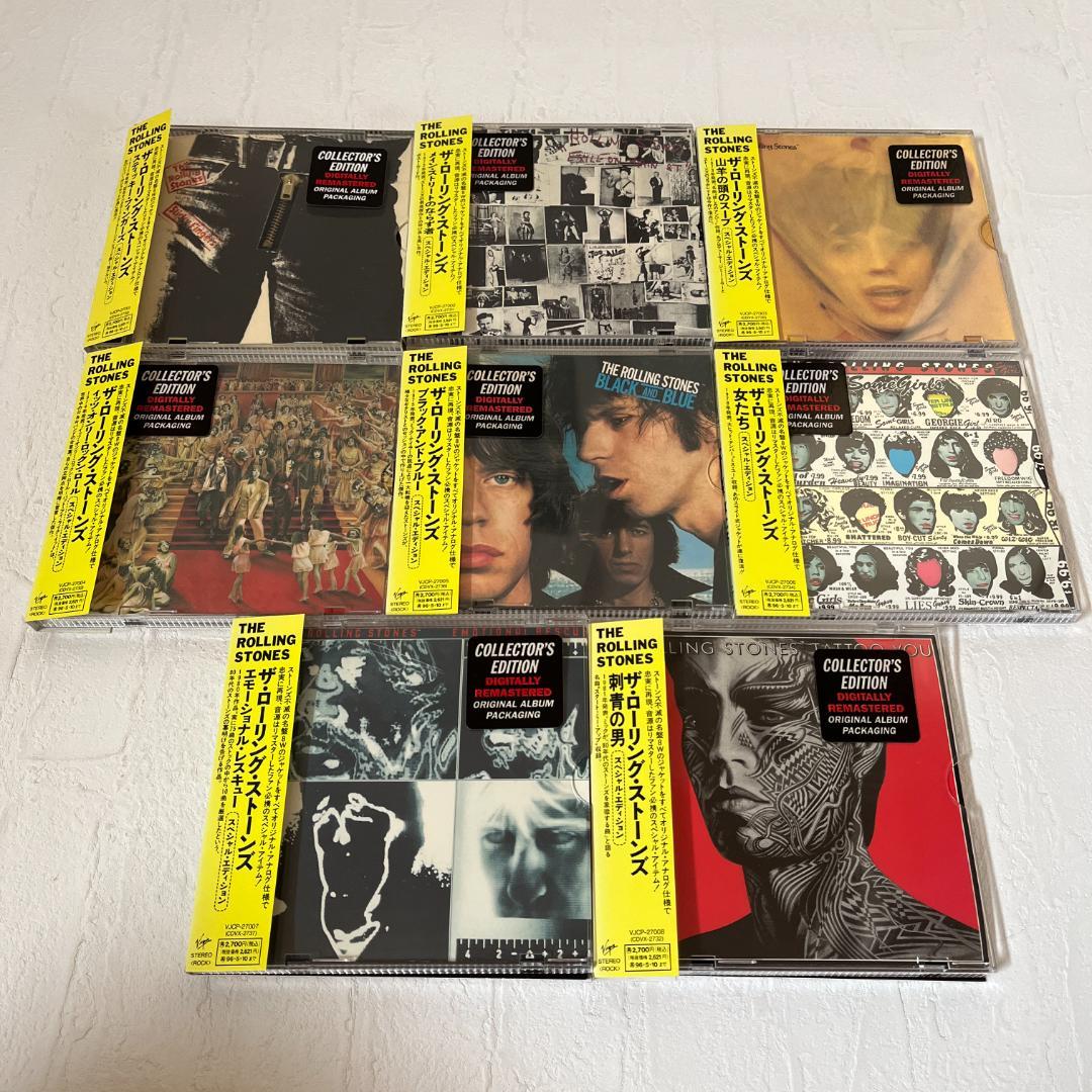 ザ・ローリング・ストーンズ　コレクターズ・エディション　紙ジャケット　全8枚