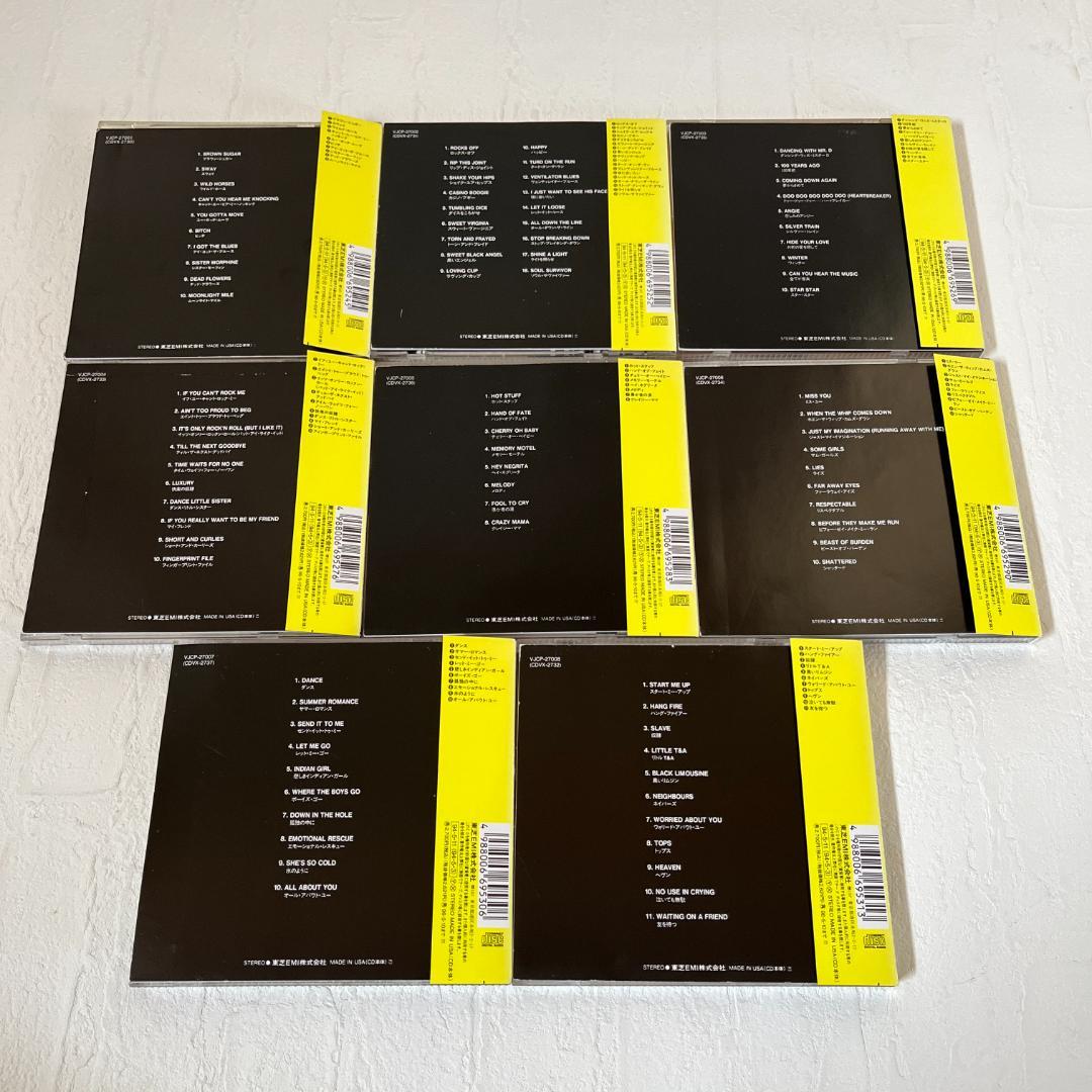 ザ・ローリング・ストーンズ　コレクターズ・エディション　紙ジャケット　全8枚